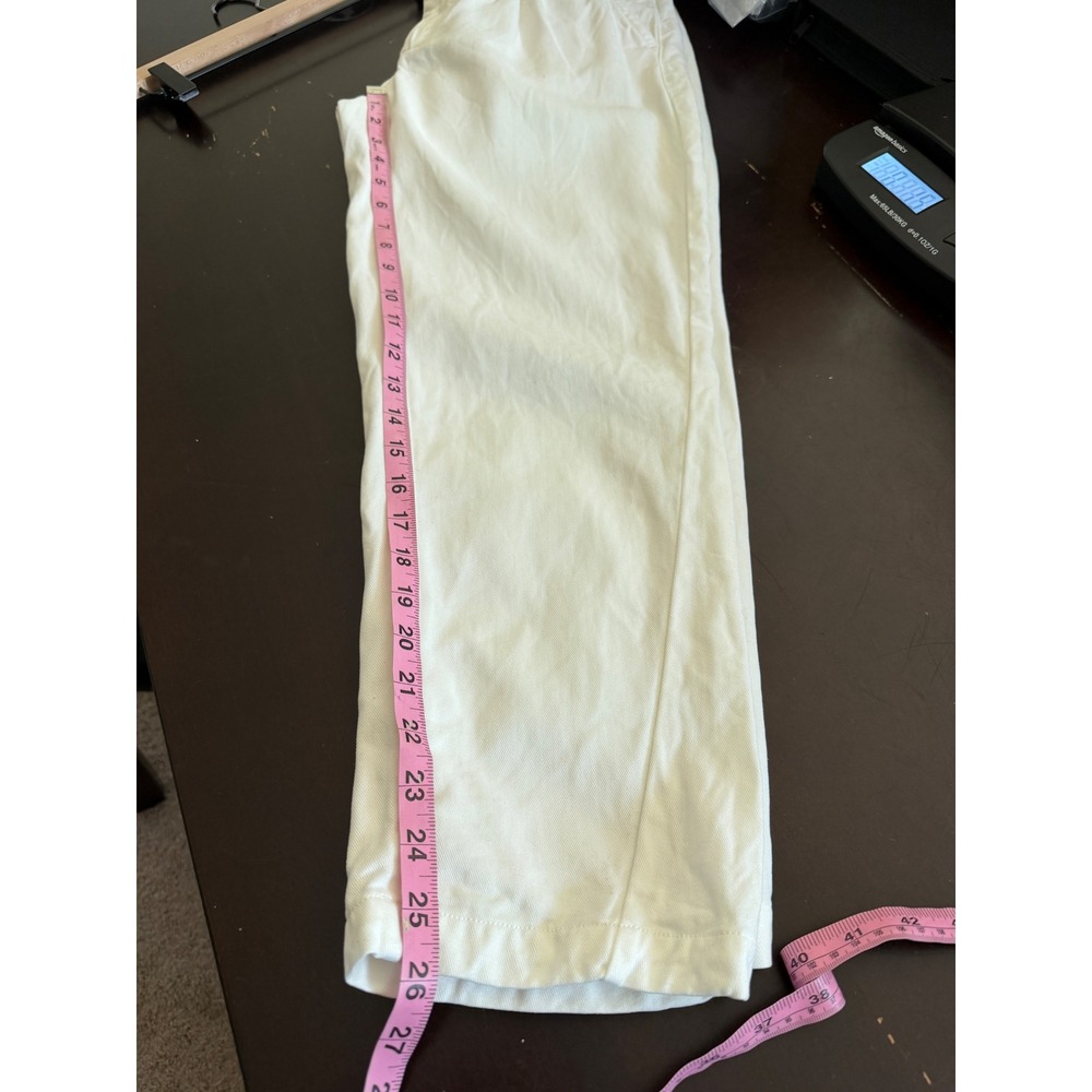 ANTHROPOLOGIE Womens Pants Pleated High Rise Barrel Boho Light Academia Size‎ 29 - Picture 7 of 10